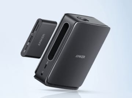 Anker、着脱可能なUSB Type-Cハブを搭載した1台2役のドッキングステーションを発売
