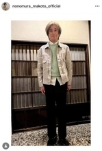 野々村真61歳、イケおじ全開！重ね着コーデで落ち着いた雰囲気　ダンディーな魅力爆発ショット