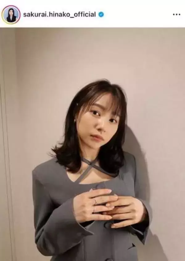 「岡山の奇跡」桜井日奈子、黒ロングドレスで色気ダダ漏れ　「めっちゃキレイ」「透明感増してます」悶絶