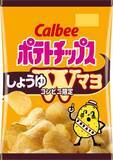 「マヨ風味が2倍になった　「ポテトチップス しょうゆWマヨ」」の画像1