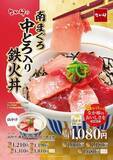 「なか卯「南まぐろ中とろ入り鉄火丼」　まぐろずくしのおいしさ」の画像1