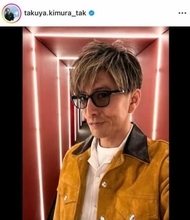 木村拓哉、前髪おろしてもかっこよすぎ...愛犬かかえてプラベショット　国民的スターのオーラダダ漏れ