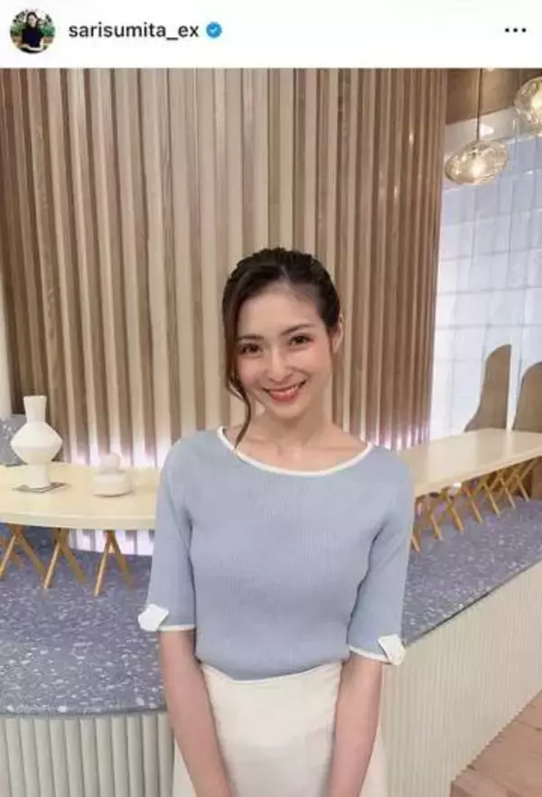 テレ朝・住田紗里アナ、膝上ミニ丈ゴルフウェアで神スタイル炸裂　「可愛い」「スタイル抜群」「美しすぎます」