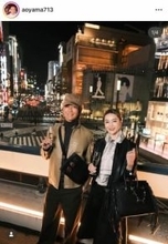 観月ありさ＆青山光司、夜景をバックに...ステキ夫婦2ショットに反響　「ステキ」「おしゃれ」