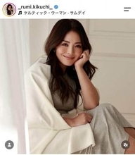 エンゼルス菊池雄星の美人妻・瑠美さん、ミニ丈真っ赤なタイトワンピで色気ダダ漏れ　「ずっと綺麗」