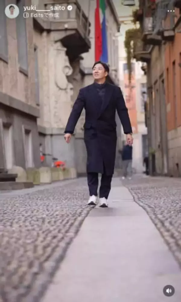 荒川静香＆斎藤佑樹、ミラノで笑顔2ショット　実は大学の先輩と後輩という関係「学部から専修まで全く同じ」