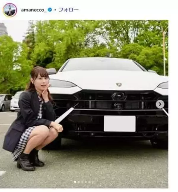 高級車複数所有の女性YouTuber、ランボルギーニ2台のオーナーに　合計価格は「余裕で8000万円超え」
