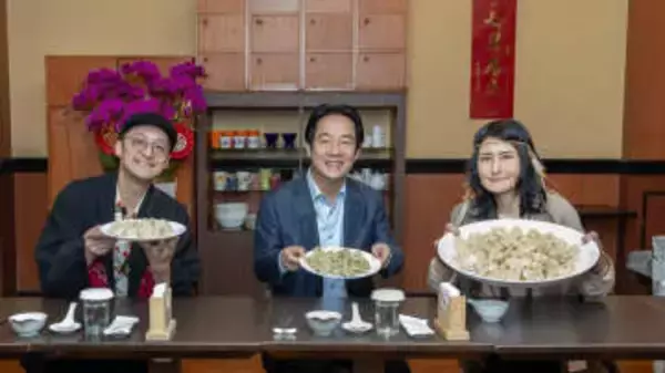 台湾・頼清徳総統、春節に日本の大食いタレント招待　北海道産「ホタテランチ」がつないだ縁
