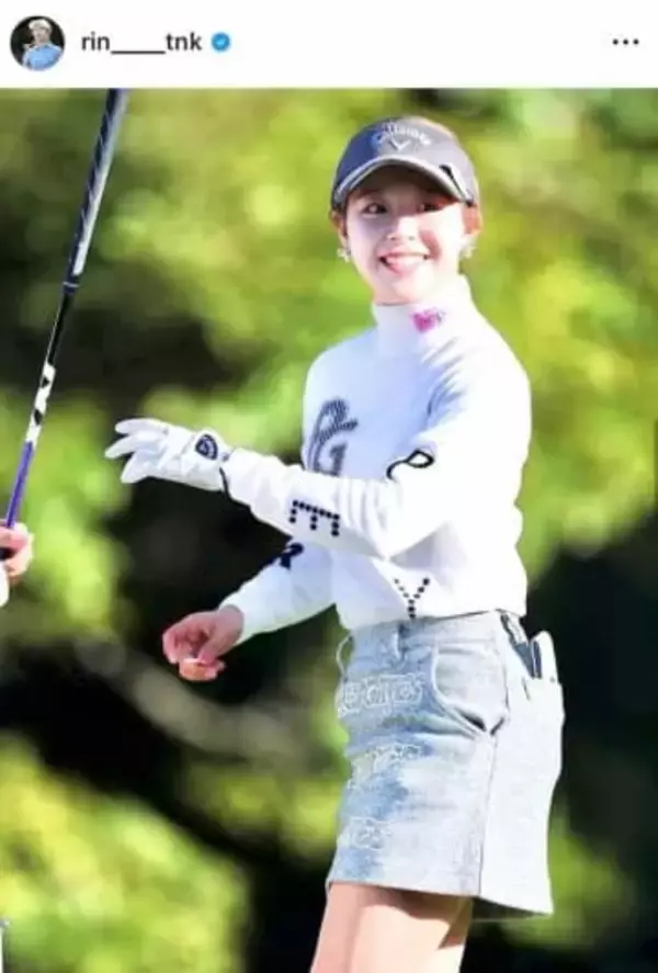 女子ゴルフの吉田鈴、22歳の誕生日を報告...「ほっぺハート」でかわいすぎっ　「幸せな気持ちになる笑顔」