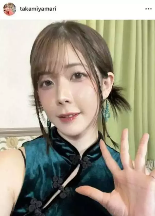 美女プロ雀士・高宮まり、花柄ワンピ姿で超キュート　「めちゃくちゃカワイイ」「お美しい」「すごい綺麗」