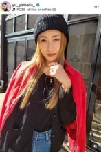 山田優、ミニワンピ×ロングブーツでさすがのオーラ　「かわいー！」「いつも綺麗」異次元スタイルに衝撃