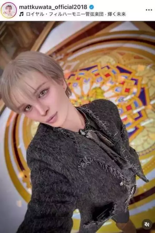 「沢尻エリカ＆Matt「ディナーする日が来るなんて」キュートなウィンクで2ショット　「綺麗すぎてまぶしい」」の画像