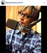 木村拓哉、膝に乗せた舌ペロ愛犬とまったり休日2ショット　「今日は本当に暖かかったですね！」