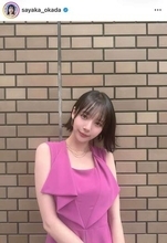 「役満ボディー」岡田紗佳、花柄チャイナドレス姿で衝撃のかわいさ　「マジで可愛い」「最高」美貌ダダ漏れ