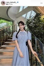 「令和の峰不二子」阿部なつき、肩出し水玉トップスで「大人ガーリーなコーデ」　「激カワ」ショットに悶絶