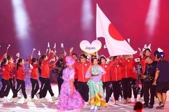 アジア大会でもめた「台湾の国旗」「Taiwanタオル」　朝鮮半島「統一旗」は国旗でなくても認められたが