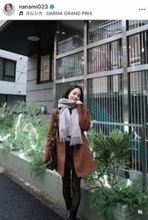 堀北真希の妹・奈々未、キャミソールにさらりカーディガンあわせて　「めっちゃ可愛い！」大絶賛の嵐