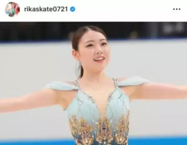 紀平梨花、レアなメガネ姿＆ニット帽もお似合い「激カワ」ショット　「とっても素敵」「可愛い～」