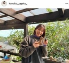 夫は広島カープ元監督...緒方かな子、清楚コーデで美貌ダダ漏れ　声優の長女と仲良し2ショ「二人とも可愛い」