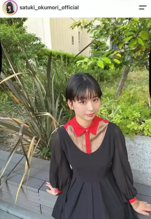 ハライチ・岩井勇気の18歳年下妻・奥森皐月、涼しげ青色の浴衣姿でかわいさ限界突破　「素敵」「すごく可愛い」