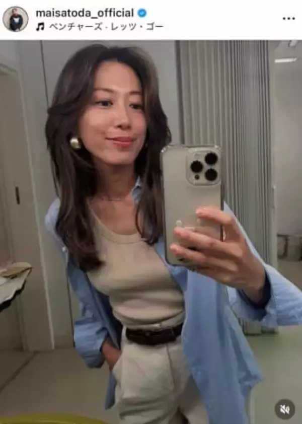 里田まい、ミニ丈黒ドレスで異次元スタイル...変わらぬ美しさにドキっ　「結婚パーティーで幸せな気持ちに」