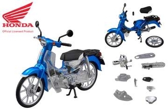 Honda「スーパーカブ110」を分解して組み立てられる立体パズル