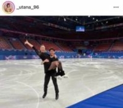 アイスダンス「うたまさ」吉田唄菜＆森田真沙也、ミラノで華麗なるポージング　「素敵」「応援してます！」