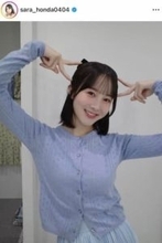 本田紗来、ふわふわミニスカあわせた神コーデでかわいさ限界突破　「どんどん綺麗に」「女神さまなの？？」