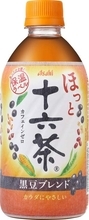 国産黒豆使用、ホット専用の「ほっと十六茶」　保温ラベル採用