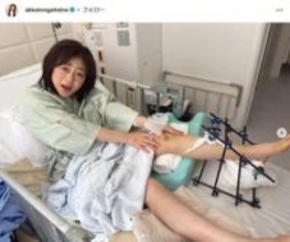 転倒骨折→手術の松本明子（60）、人気芸能人らの「差し入れ」に感激　盛りだくさんで「お仲間の愛が溢れる」と反響