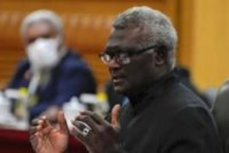 ソロモン諸島首相、新首相の指名投票に立候補しないと表明