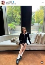 「テラハ史上No.1美女」Niki、髪をアップに＆浴衣ショットがかわいすぎ　「めっちゃお綺麗」悶絶