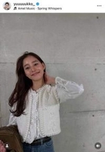 新木優子、ノースリ×デニムのコーデで...LAの街並みをバックにすらり神スタイル　「めちゃくちゃ可愛すぎる」