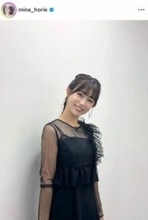 「日本一強い女子アナ」堀江聖夏、真っ赤なチャイナドレス姿で...豪快脚あげポージング　「カッコイイ」絶賛