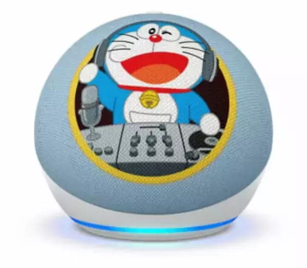 「ドラえもん」コラボデザインのスマートスピーカー　「Echo Dot（第5世代）」