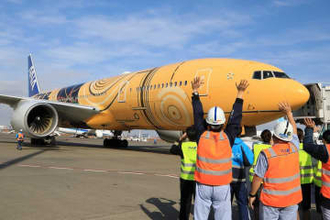 花形大型機・ボーイング777お目見えから30年　ANAが記念イベント