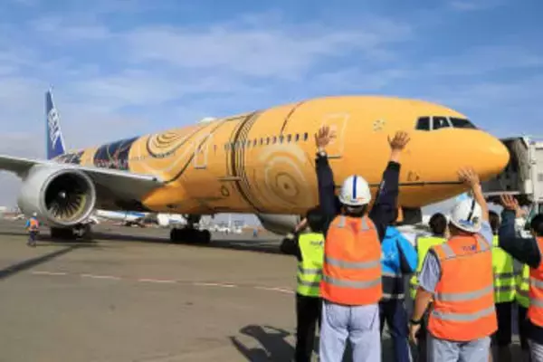 花形大型機・ボーイング777お目見えから30年　ANAが記念イベント