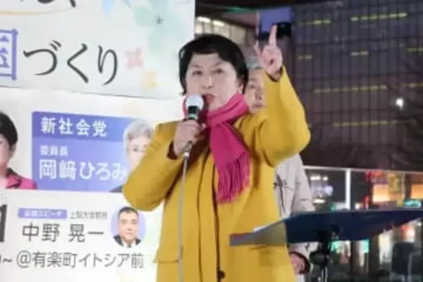 波紋の街宣「男が産めるの～だけ」　会見で問われた福島みずほ氏「ちょっとコメントをしにくい」