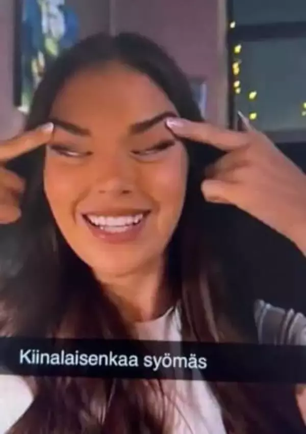 「つり目」写真騒動のミス・フィンランド、称号はく奪に　本人「意図せず」も...主催者「行動と責任は切り離せない」