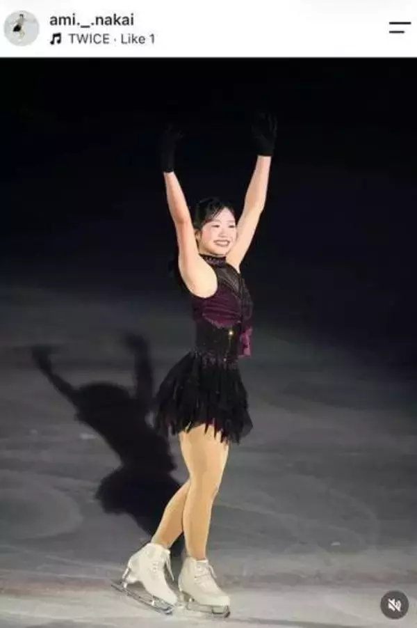 フィギュア・中井亜美、華麗にトリプルアクセル決める　「美しいぃーーー！！」「きれいすぎて感動」ファン興奮