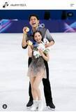 「結成8年目「りくりゅう」三浦璃来＆木原龍一、振り付け練習中も仲良し　「おちゃらけ龍一」に笑い...楽しそう」の画像1