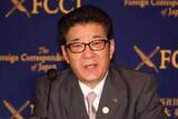 「松井一郎氏、国会運営「強引」報道に反論　「与党は選挙で圧倒的に多数」」の画像1