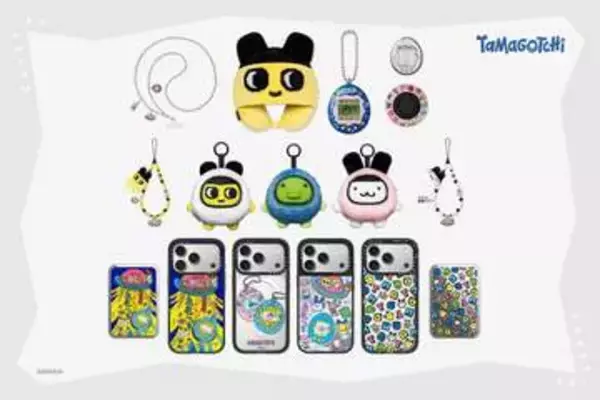 「たまごっち」コラボのスマホケースやアクセサリー　スーツケースは2色