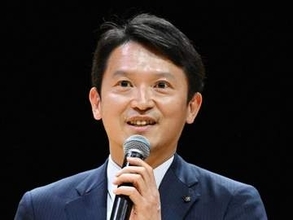 兵庫・斎藤知事会見、頭上の「女優ライト」に記者注目...珍質問にX騒然