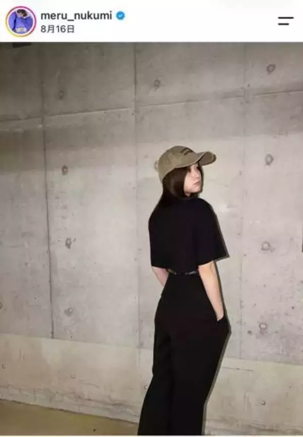 生見愛瑠、肩出しオフショル「まっくろくろすけ」コーデで色気にドキっ　「大人っぽくてすき」「可愛い～！」