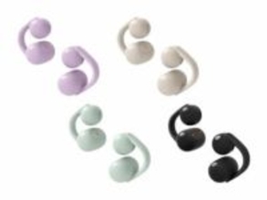 ソニー初　イヤーカフ型完全ワイヤレスイヤホン