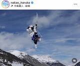 「美女モーグル・中尾春香、「激カワ」笑顔ショット...ミラノ五輪を振り返り　「また次のスタートに向かって」」の画像1