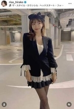 平子理沙、86歳母とステキ2ショット　「2人とも綺麗」「見惚れちゃう美しさ」奇跡の爆イケ親子にどよめき