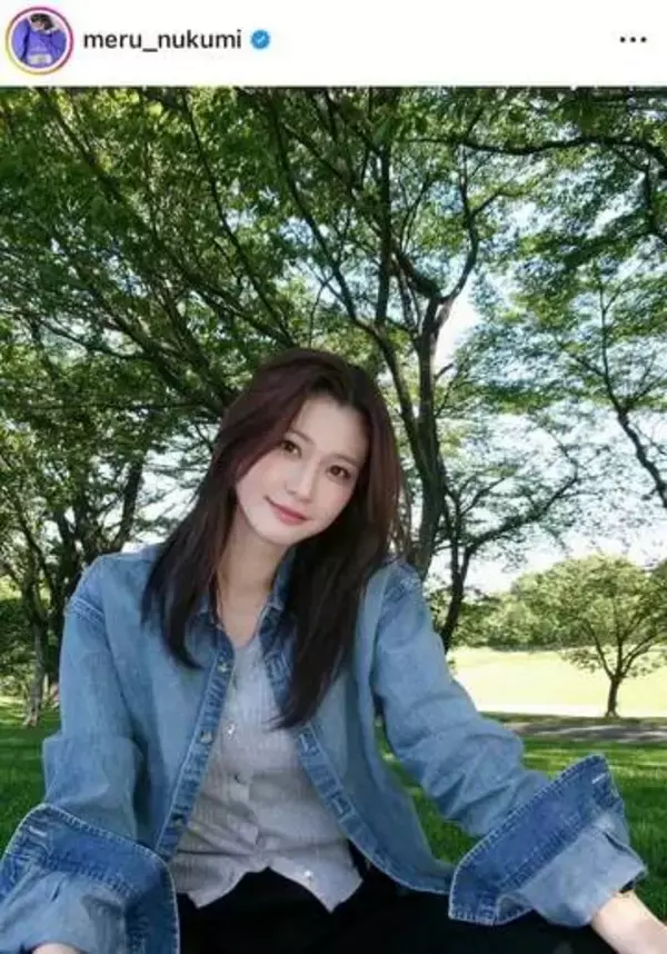 生見愛瑠、超ミニあわせた「めるのふく」私服ショット　「めるる可愛い過ぎる」「スタイル良すぎない！？」