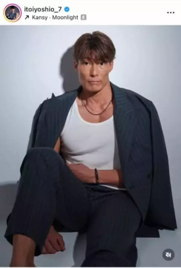 糸井嘉男44歳、いくらなんでもバキバキすぎ！　「午年」ちなんで衝撃ショット「すんごいw」「めっちゃおもろい」